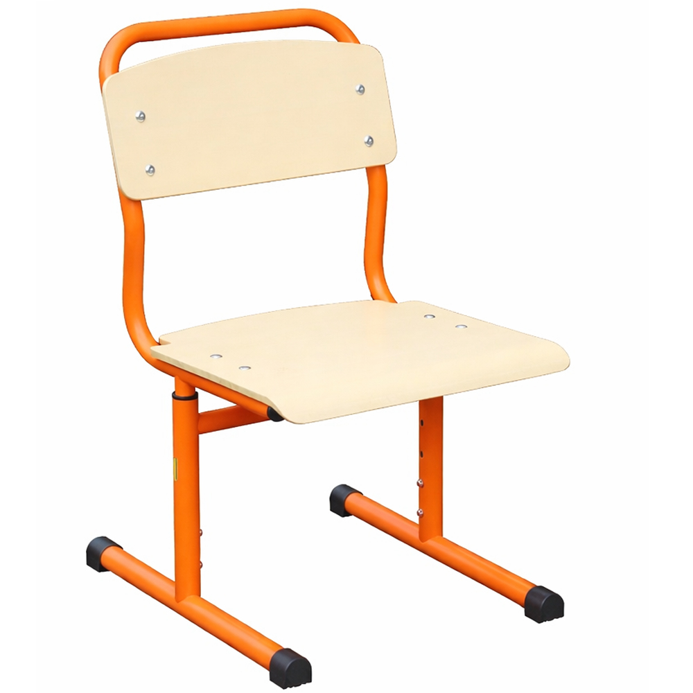 Стілець на круглій трубі з ручкою, 3-6 HPL