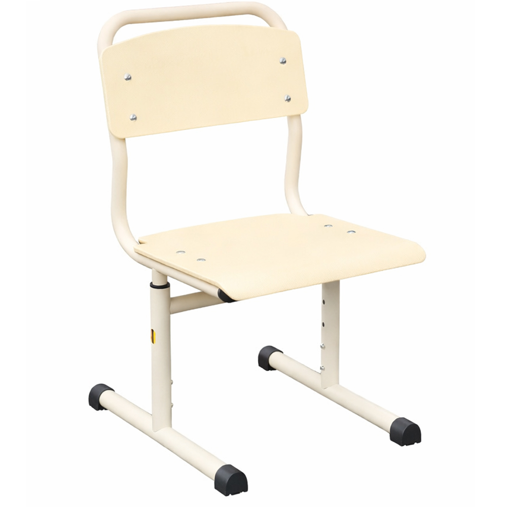 Стілець на круглій трубі з ручкою, 3-6 HPL