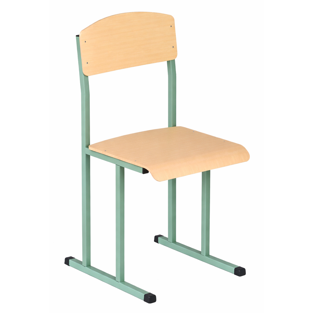 Стілець шкільний на лижах для 6 ростової групи на квадратній трубі