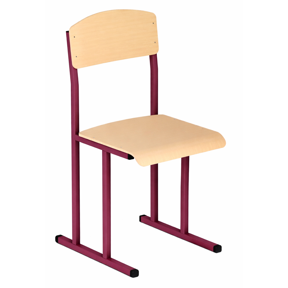 Стілець шкільний на лижах для 6 ростової групи на квадратній трубі