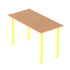 Стол обеденный ОС 138 Бук, Жёлтый