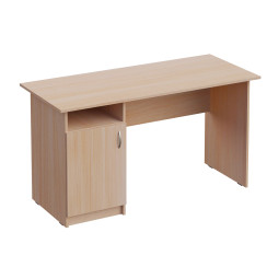 Desk with bedside tadble P 272 Milk Oak Left Desk with bedside tadble P 272 Milk Oak Left