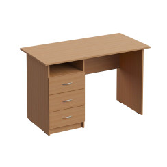 Стіл робочий з 3-ма шухлядами П 374 Бук Лівий Стіл робочий з 3-ма шухлядами П 374 Бук Лівий