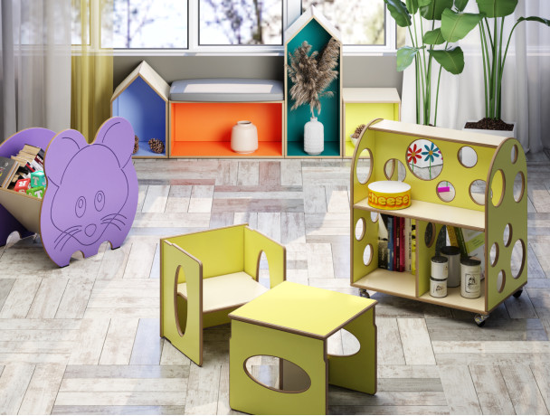 Комплект дитячих меблів "Сир" Комплект дитячих меблів "Сир"