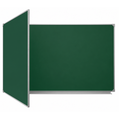 Three-Surface Blackboard for Schools for chalk 3000x1000 mm