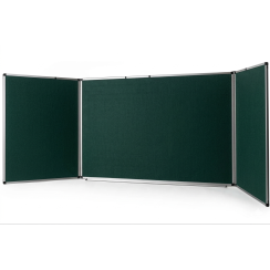 Five-surface school blackboard for chalk 3000x1000 mm