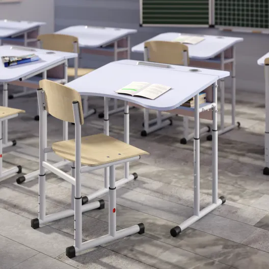 Школьный стул для учебного класса с регулируемой высотой, подходящий для учеников в Киеве