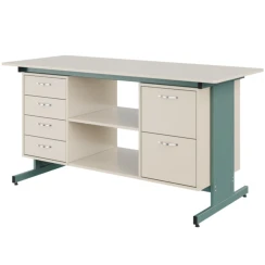 Pro two-trunk demonstration table