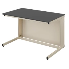Laboratory table Pro Vanilla/MDF + HPL graphite