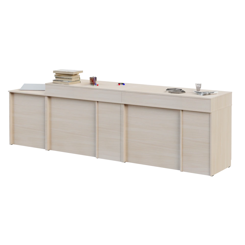 Demonstration Table for Physics Classes Milk Oak