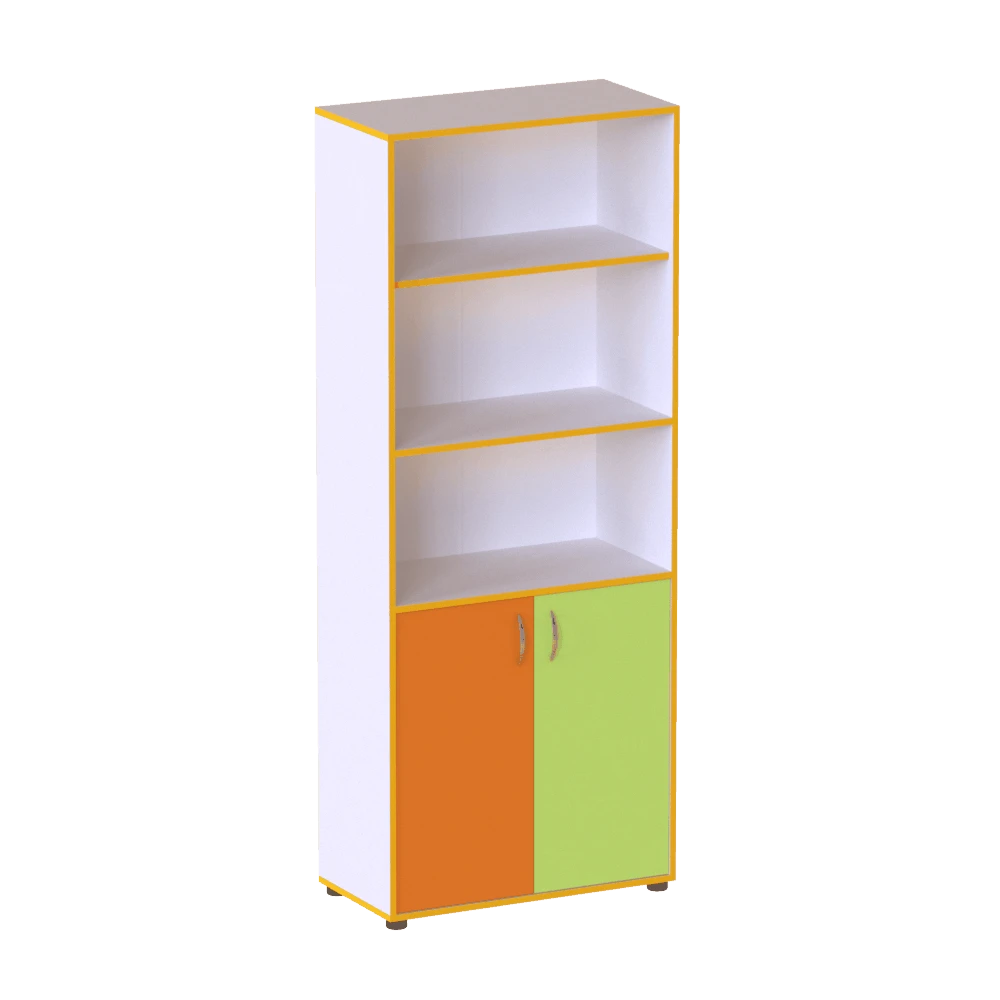 Children's closet M 151 Orange / Green water Children's closet M 151 Orange / Green water