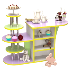 Ігрова стінка "Кондитерська" Лаванда / Зелена вода Ігрова стінка "Кондитерська" Лаванда / Зелена вода