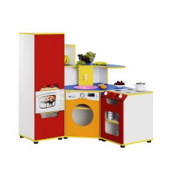Кухня игровая "Адель" Красный / Апельсин / Синий Кухня игровая "Адель" Красный / Апельсин / Синий