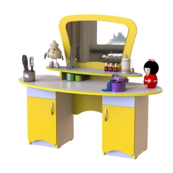 Стіл "Трюмо" Лаванда / Жовтий Стіл "Трюмо" Лаванда / Жовтий