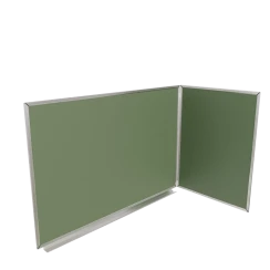 Дошки трьохповерхневі для шкіл для крейди 2250x1000 мм
