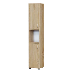 Шкаф офисный Б 132 Дуб сонома Левый