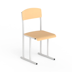 Стілець на лижах для 7 ростової групи на квадратній трубі