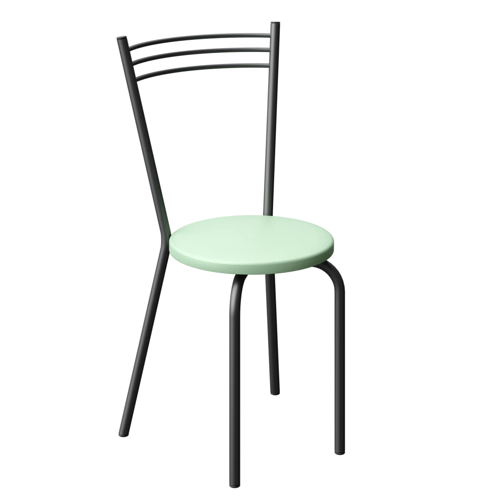 "Nika" Chair Mint, Black
