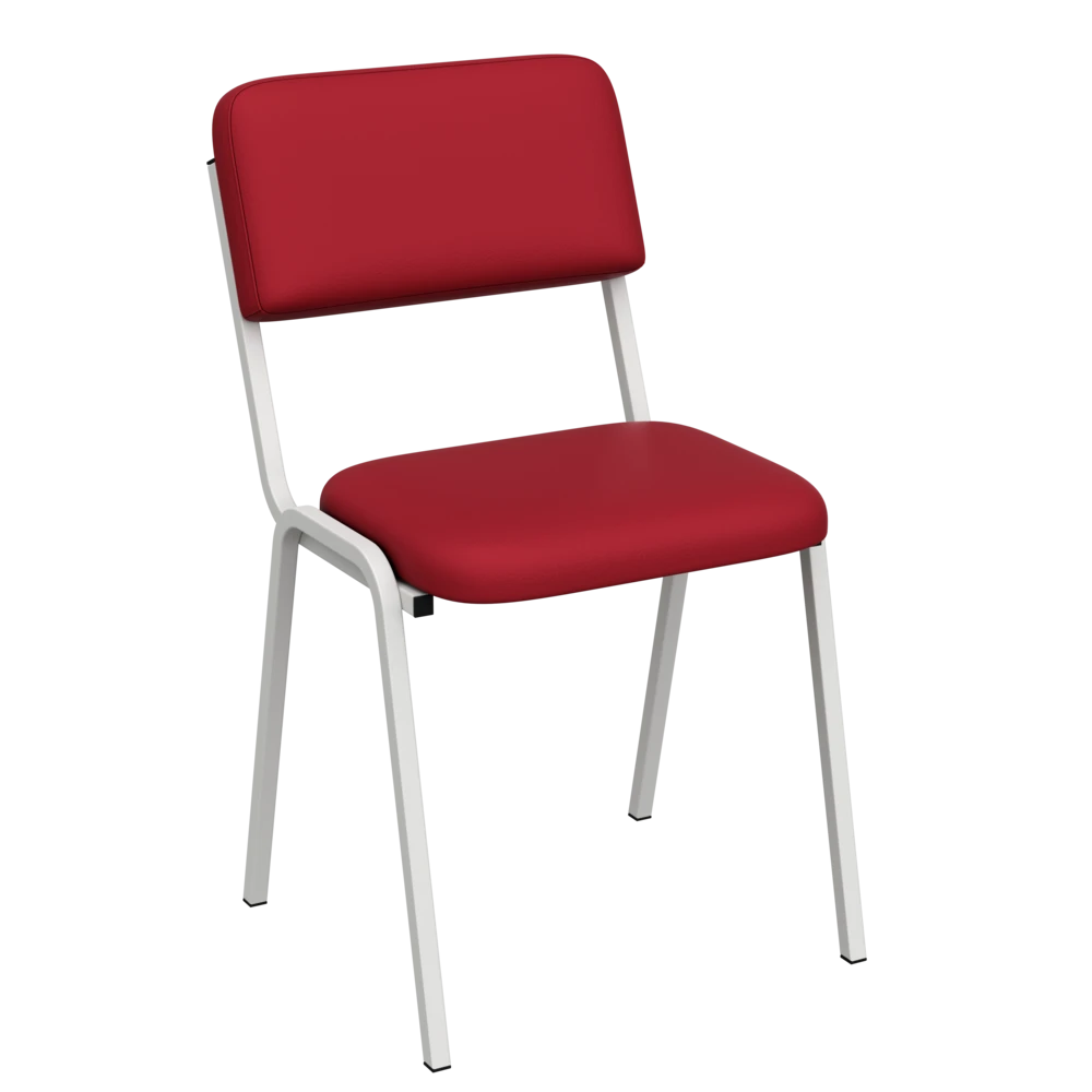 Стілець "Аліса" Малиновий, Сірий Стілець "Аліса" Малиновий, Сірий