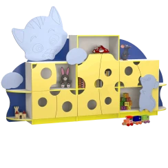 Cat and Mouse Toy Cabinet