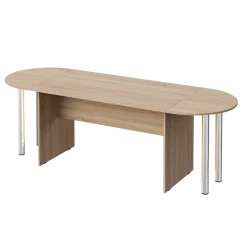 Конференц-стол П 23/16 Дуб сонома Толщина ДСП - 16 мм Конференц-стол П 23/16 Дуб сонома Толщина ДСП - 16 мм