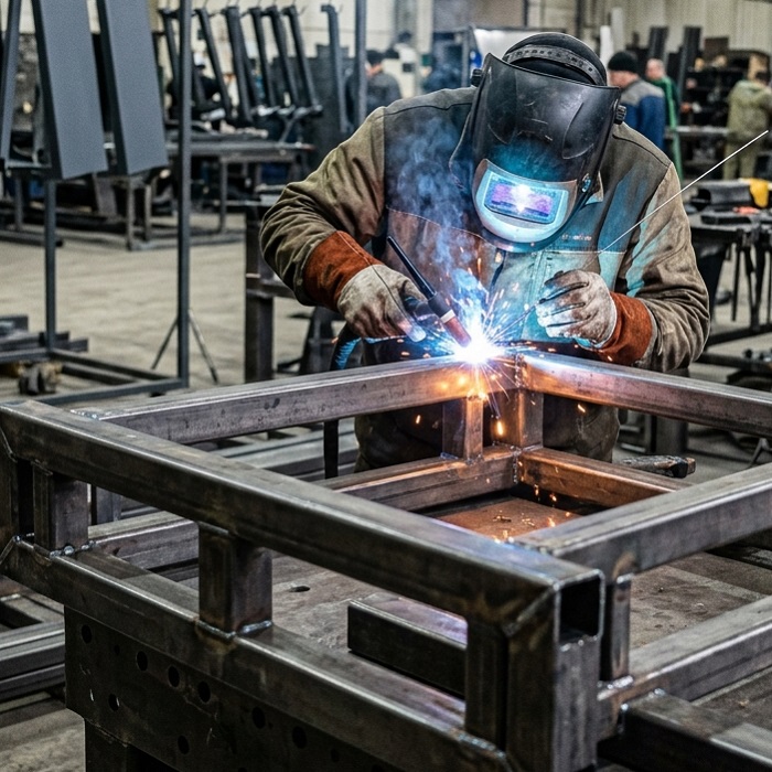Heavy-duty Metal Desk Frames